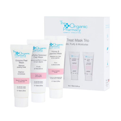 The Organic Pharmacy Skin Treat Mask Trio kit