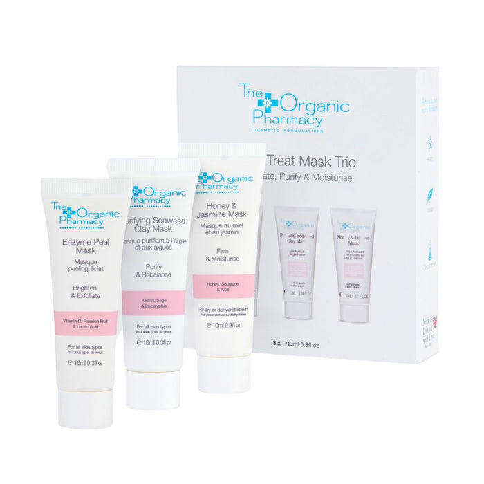 The Organic Pharmacy Skin Treat Mask Trio kit