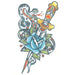 Tinsley Transfer Tattoo FX Vintage 1910 Snake & Dagger 