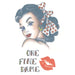 Tinsley Transfer Tattoo FX Vintage 1940 Hottie Girl