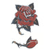 Tinsley Transfer Tattoo FX Vintage 1940 Rose