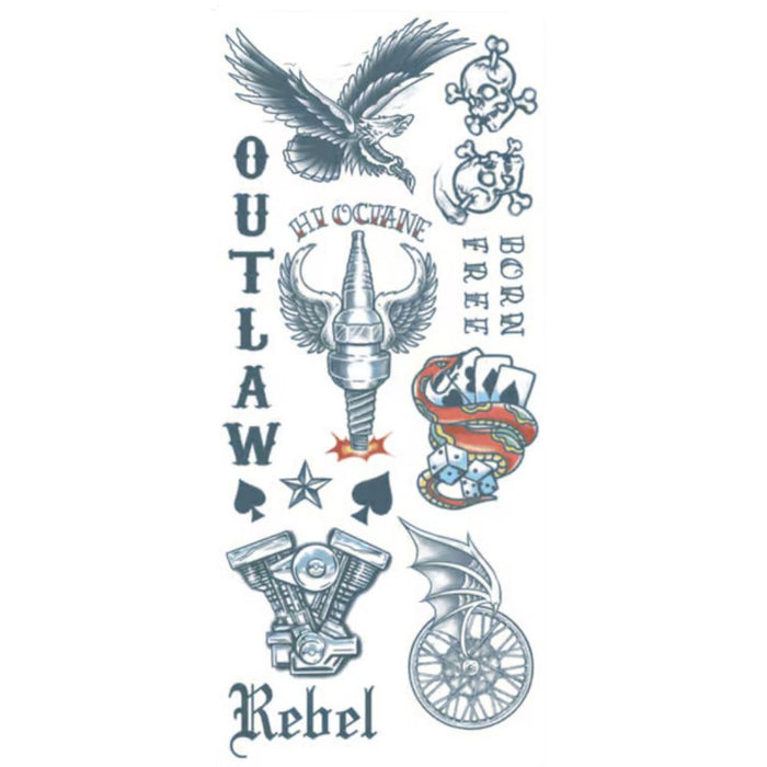 Tinsley Transfer Tattoo FX Biker - Outlaw