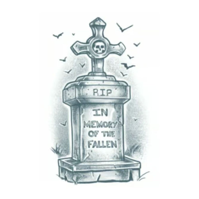 Tinsley Transfer Tattoo FX Biker - Tombstone