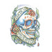 Tinsley Transfer Tattoo FX Day of the Dead - La Rosa