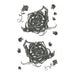 Tinsley Transfer Tattoo FX Goth - Black Roses