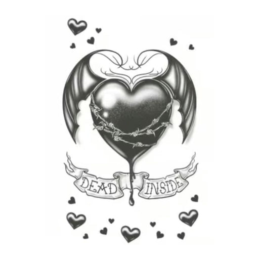 Tinsley Transfer Tattoo FX Goth - Dead Inside