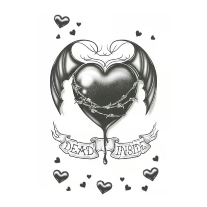 Tinsley Transfer Tattoo FX Goth - Dead Inside