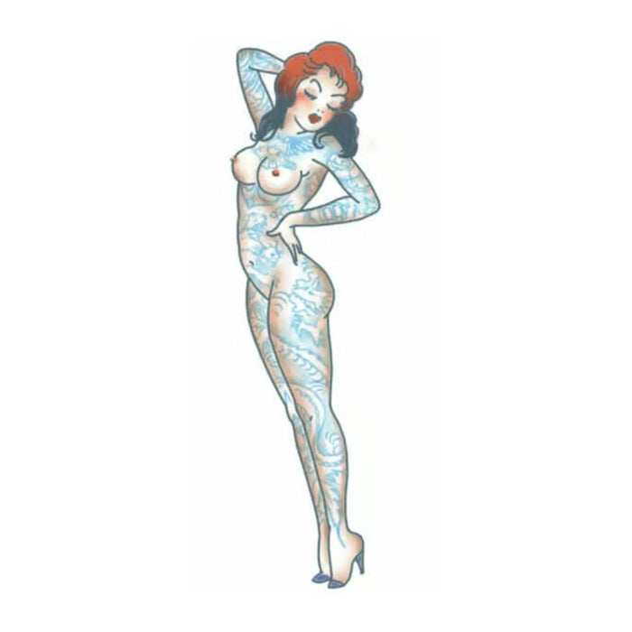 Tinsley Transfer Tattoo FX Pin Up - Tattooed Girl
