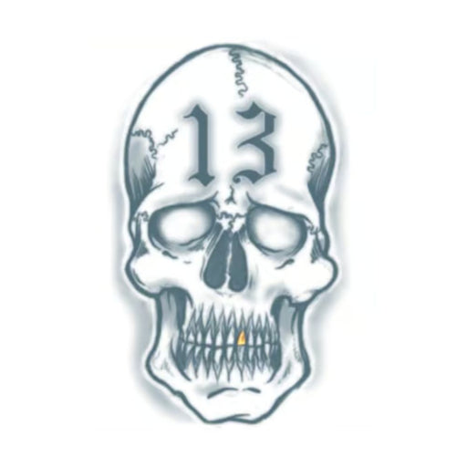 Tinsley Transfer Tattoo FX Prison - 13 Skull