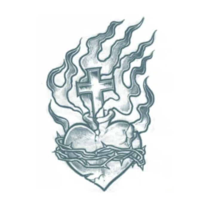 Tinsley Transfer Tattoo FX Prison - Heart