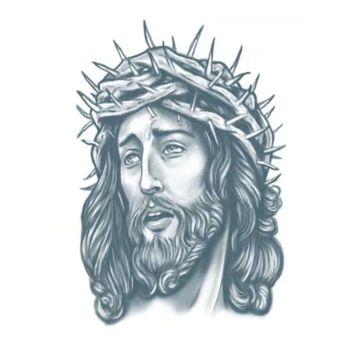 Tinsley Transfer Tattoo FX Prison - Jesus 