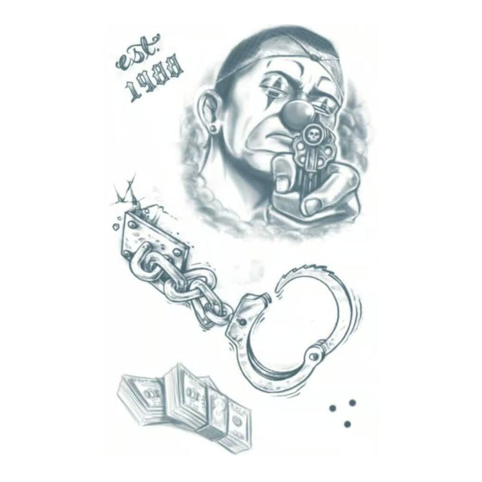 Tinsley Transfer Tattoo FX Prison - Lock Down