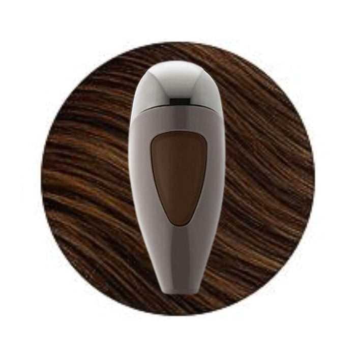 Temptu Airpod Airbrush Root Touch-Up & Hair Color chestnut with swatch