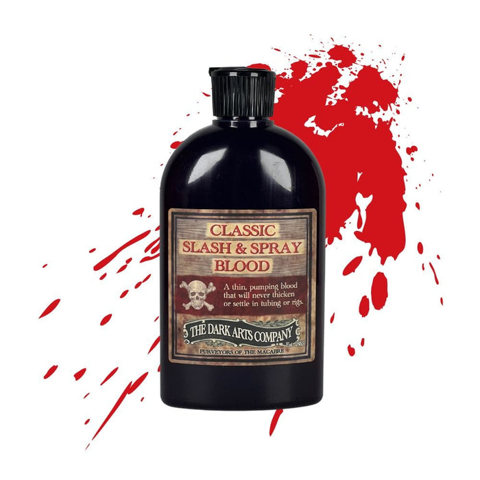 The Dark Arts Slash and Spray Blood Classic with swatch