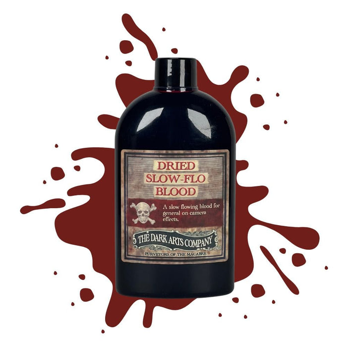 The Dark Arts Company Slow-Flo Blood dried with swatch