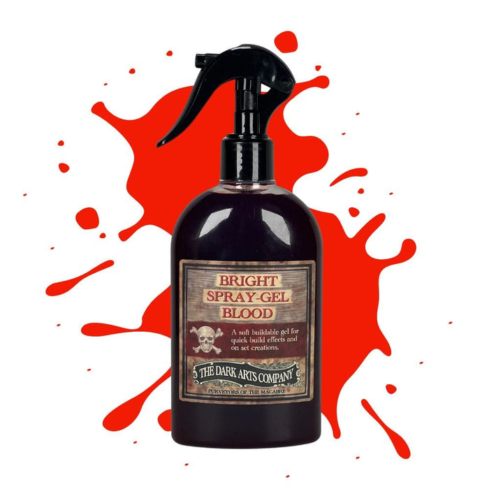 The Dark Arts Company Spray-Gel Blood bright with swatch