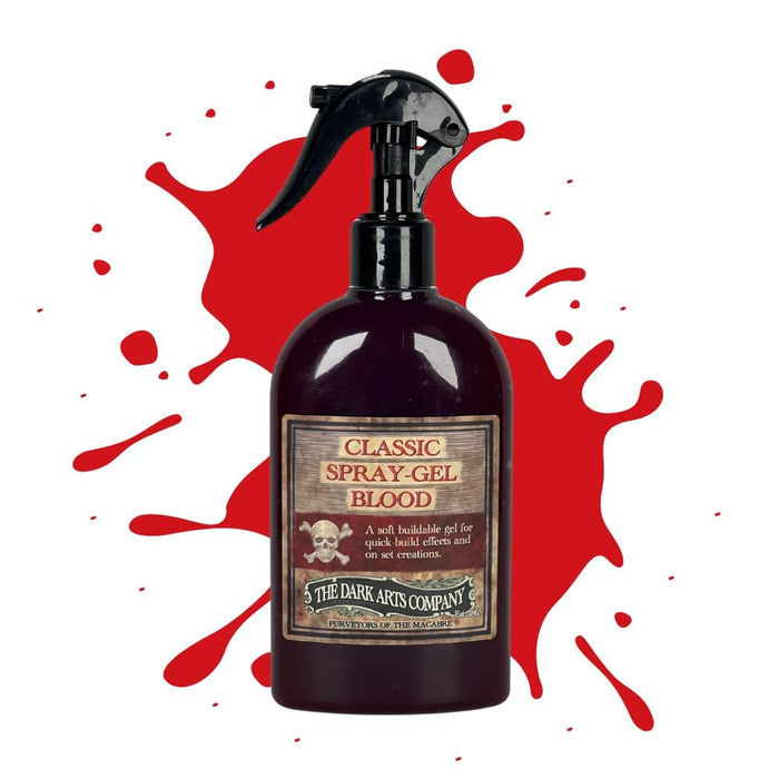 The Dark Arts Company Spray-Gel Blood classic with swatch