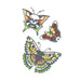 Butterflies 1960 – Vintage Temporary Tattoo with white background