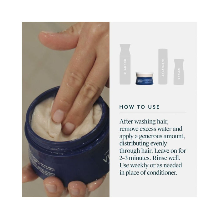 Virtue Restorative Treatment Mask how to use.