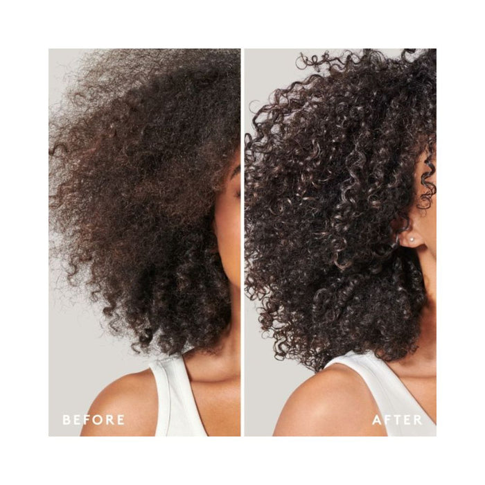 Virtue Curl-Defining Whip product use Before and After side by side