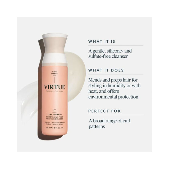 Virtue Curl Shampoo details