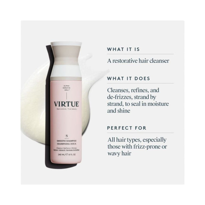 Virtue Smooth Shampoo details