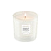 Voluspa Candle Vanilla Sunday lit wick