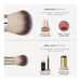 Anastasia Beverly Hills Impeccable Foundation & Face Brush best product example to use for each end