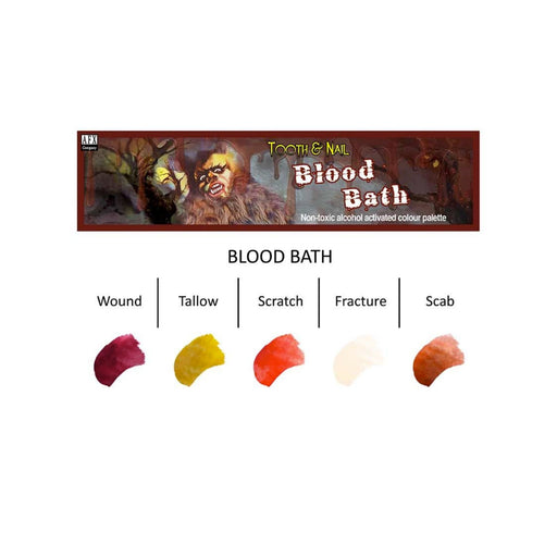 Allied FX Tooth and Nail Palette Blood Bath Swatch