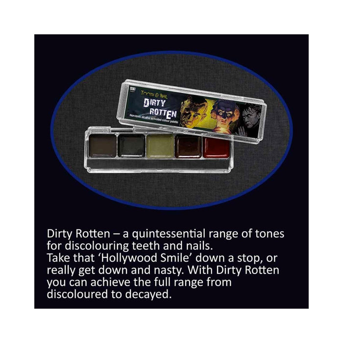 Allied FX Tooth and Nail Palette Dirty Rotten Chart