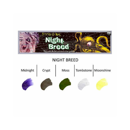Allied FX Tooth and Nail Colour Palette Night Breed Swatches