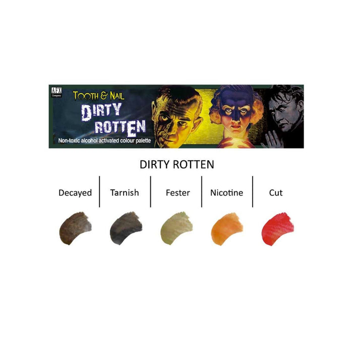 Allied FX Tooth and Nail Palette Dirty Rotten Swatch