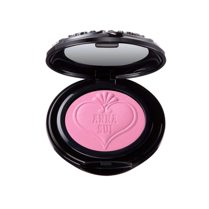Anna Sui Black Powder Blush 302 Cool Pink
