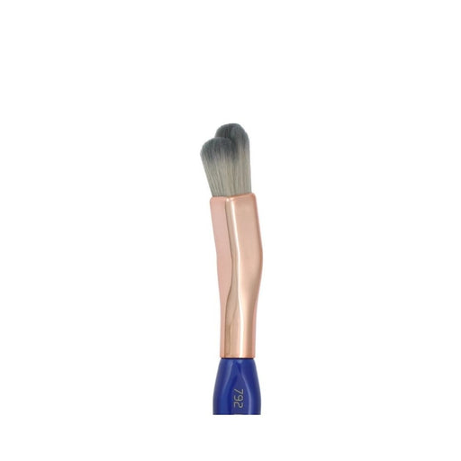 Bdellium Tools Golden Triangle Face Eyes 792 Double Dome Blender Side View 2 Brushes 