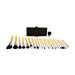 Bdellium Luxury 24pc Brush Set With Pouch Brushes Only
