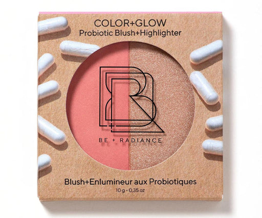 Be + Radiance COLOR+GLOW Probiotic Powder+Highlighter
