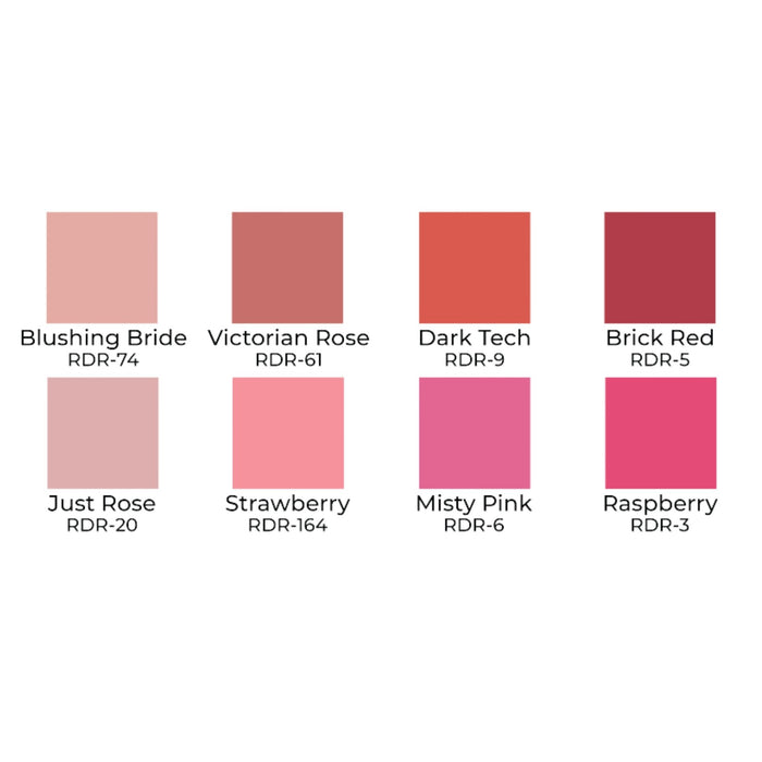 Ben Nye Fashion Blush Palette STP-63 shade names and reference code