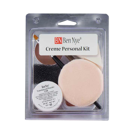  Ben Nye Theatrical Creme Personal Kit - OLIVE : LIGHT MEDIUM  PK-3 : Makeup Sets : Beauty & Personal Care