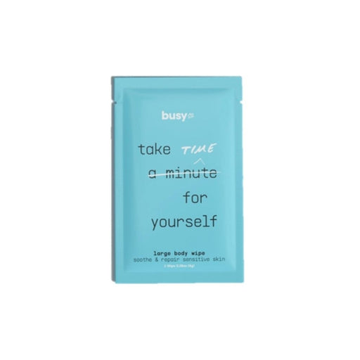 Busy Co Large Body Wipe Take Time For Yourself Single