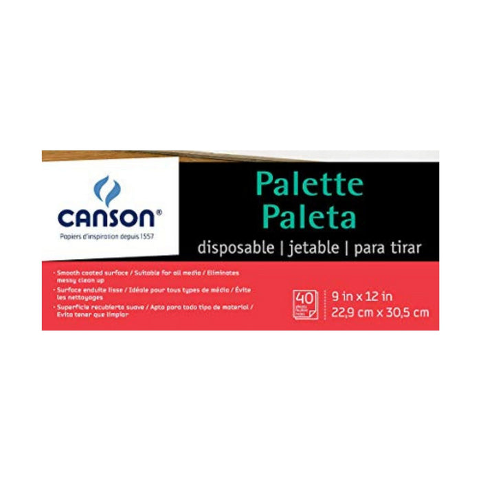 Canson Disposable Palette 9x4"