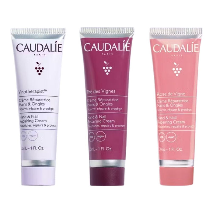 Caudalie Nourishing Hand Cream Trio tubes