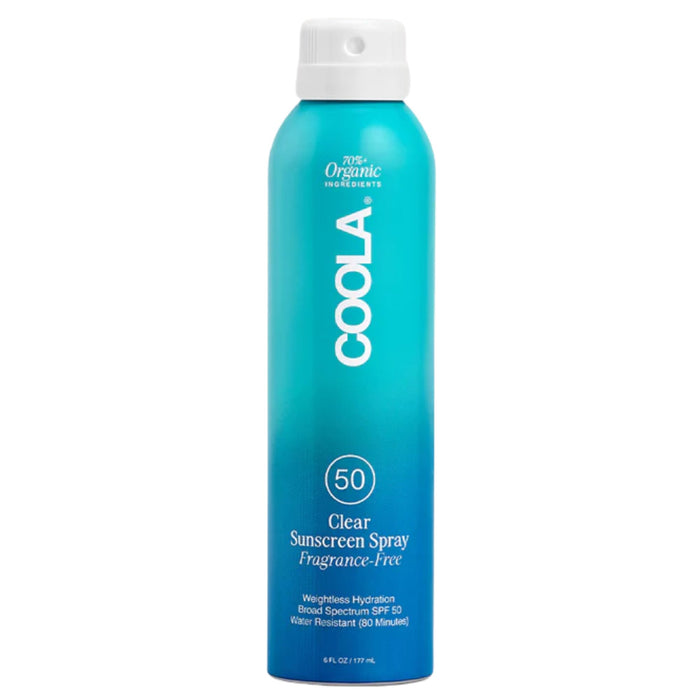 Coola Classic Sunscreen Spray SPF 50 Fragrance Free 6 fl. oz