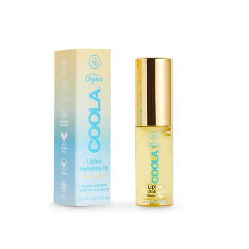 Coola Liplux Hydrating Oil Golden Glow 
