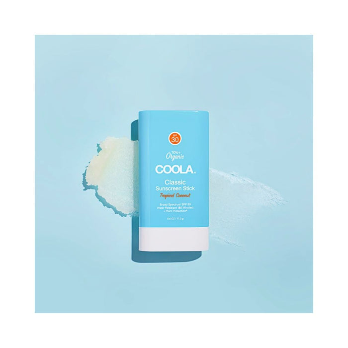 Coola Classic Sunscreen Stick Tropical Coconut Stylized 