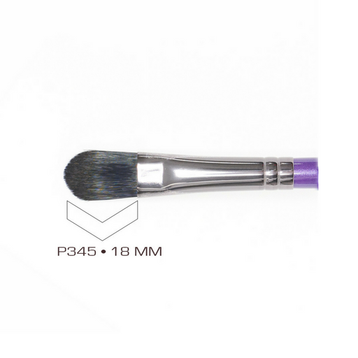 Cozzette P345 Oval Concealer Brush