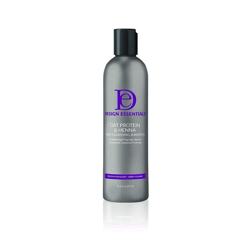 Design Essentials Oat Protein & Henna Deep Cleansing Shampoo 8oz 