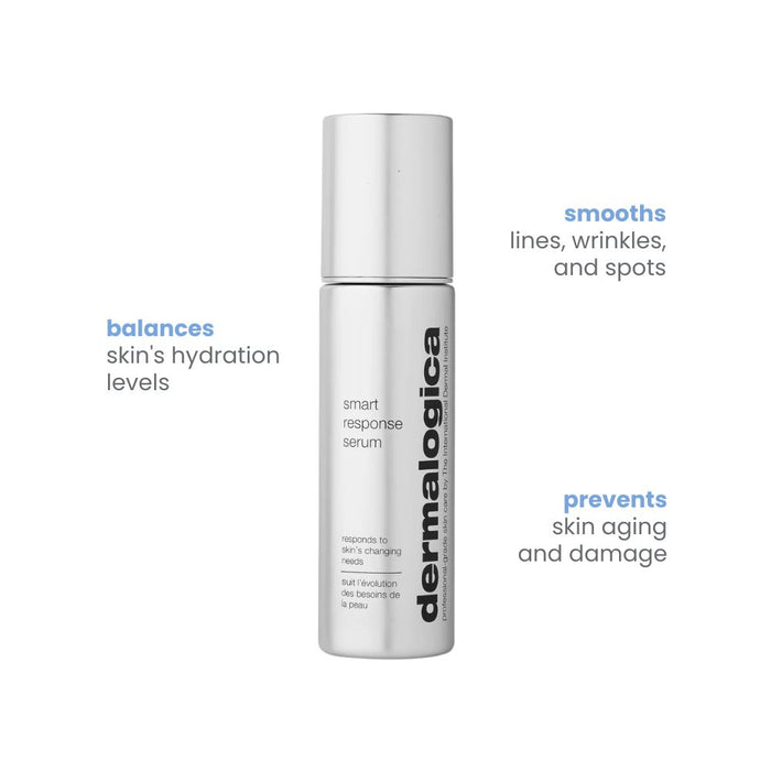 Dermalogica Smart Response Serum benefits text around product