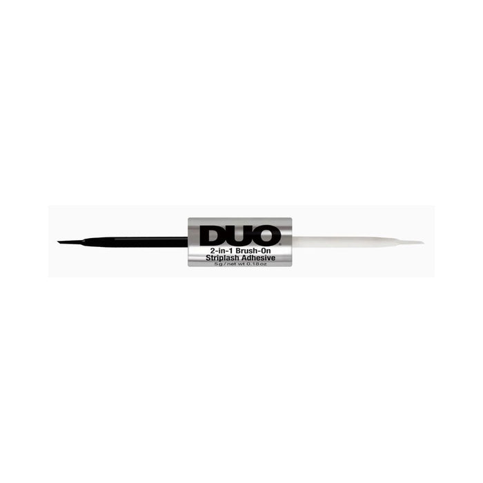Duo 1 in 1 Brush On Striplash Adhesive Dark Tone/ White Clear 5g Stylized 
