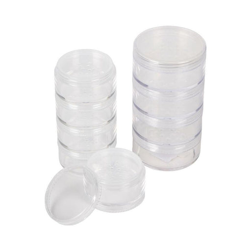 Empty Clear Stackable With Shaker