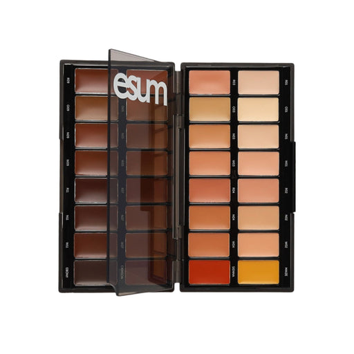 Esum complexion book open palette